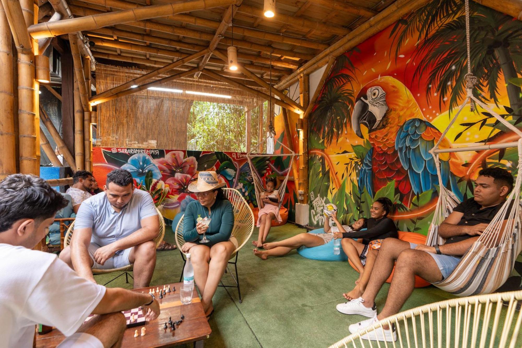 Tayrona Juanchos House Hostel Los Naranjos Ngoại thất bức ảnh